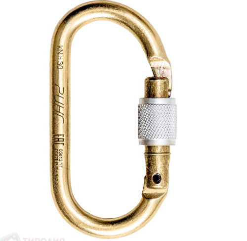  Карабин Ринг сталь овал (keylock) 3000 (3шт) в Новосибирске  