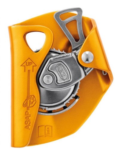  Страховочное устройство Petzl ASAP желтый в Новосибирске  