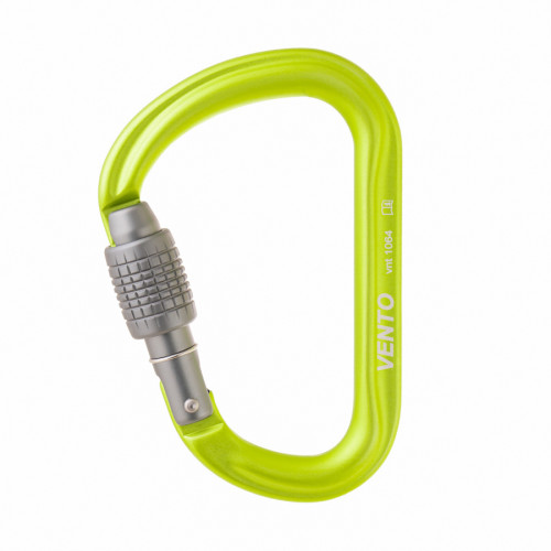  Карабин Венто Большой с резьбовой муфтой зеленый в Новосибирске  