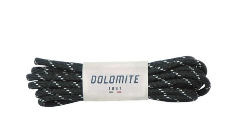 Купить шнурки dolomite laces hiking higt rak-12 black/aluminium grey  в Новосибирске