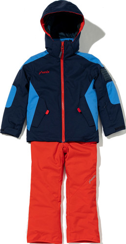 Костюм горнолыжный Phenix Aquarius Kids Two Piece сине-красный в Новосибирске