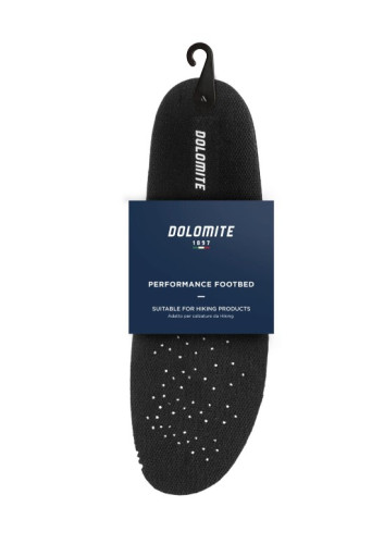 Купить стельки dolomite performance footbed black в Новосибирске