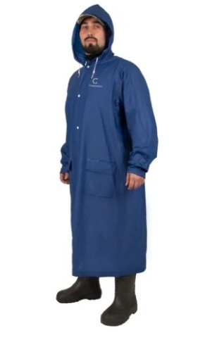 Плащ-дождевик Следопыт EVA 80х131 см на кнопках,синий