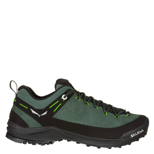Купить ботинки salewa ms wildfire leather raw green/black в Новосибирске