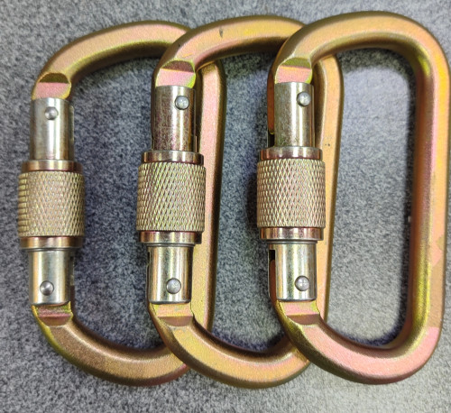  Карабин Венто Высота 512 сталь трапеция муфта (3шт) в Новосибирске  