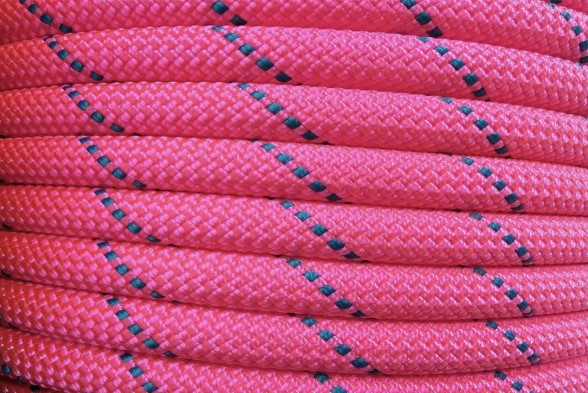  Веревка Ремера статика СТ 60 10мм розовый в Новосибирске  