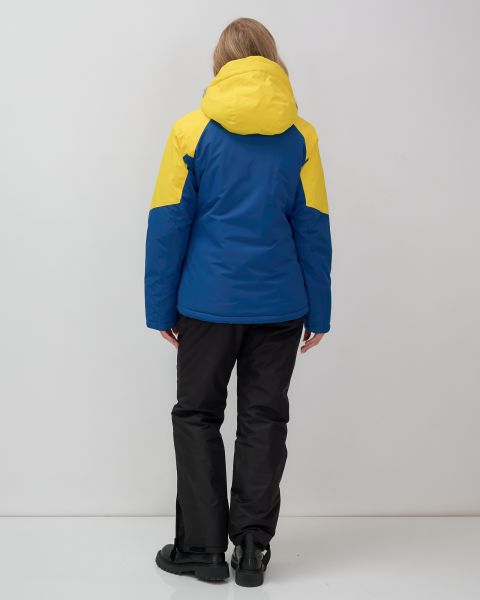 Костюм горнолыжный 02815J желтый  в Новосибирске