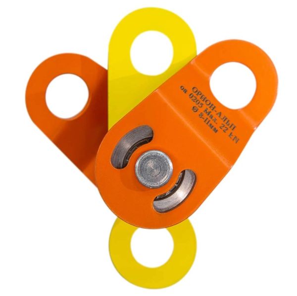  Блок-ролик Орион-Альп двойной сталь с подшипником в Новосибирске  