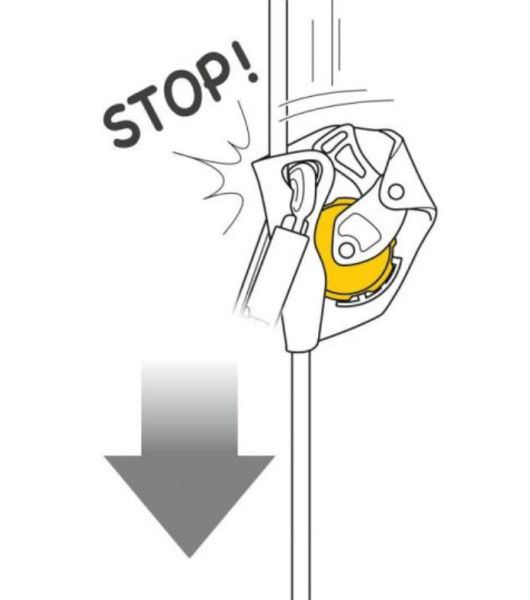  Страховочное устройство Petzl ASAP желтый в Новосибирске  