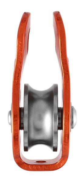  Блок-ролик одинарный Спасатель Люкс дюраль Венто в Новосибирске  