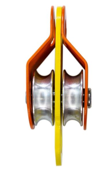  Блок-ролик Орион-Альп двойной сталь с подшипником в Новосибирске  