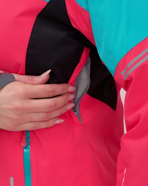 Костюм горнолыжный 02810М малиновый в Новосибирске