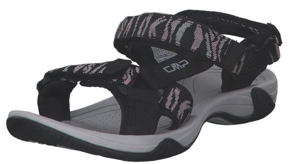 Купить сандалии cmp hamal wmn hiking nero-pale rose черный в Новосибирске