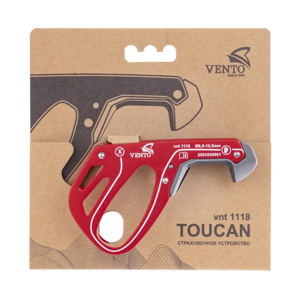  Страховочное устройство Венто "Toucan" красный в Новосибирске  