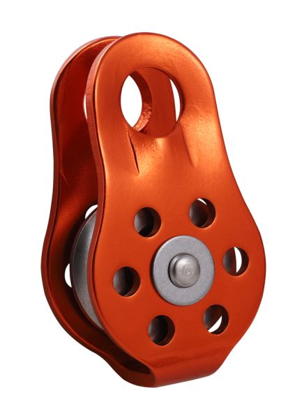  Блок-ролик одинарный Спасатель Люкс дюраль Венто в Новосибирске  