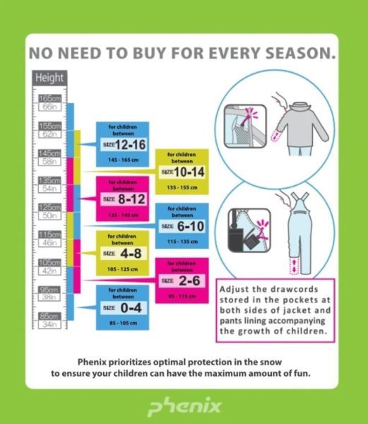 Костюм горнолыжный Phenix Playing in Snow Junior Two-piece RD в Новосибирске