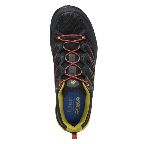 Купить ботинки asolo softrock mm black/black/yellow в Новосибирске