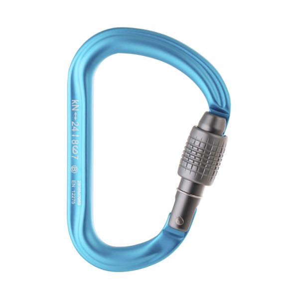  Карабин Венто Большой с резьбовой муфтой синий в Новосибирске  