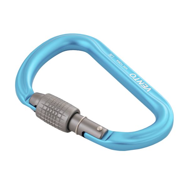  Карабин Венто Большой с резьбовой муфтой синий в Новосибирске  