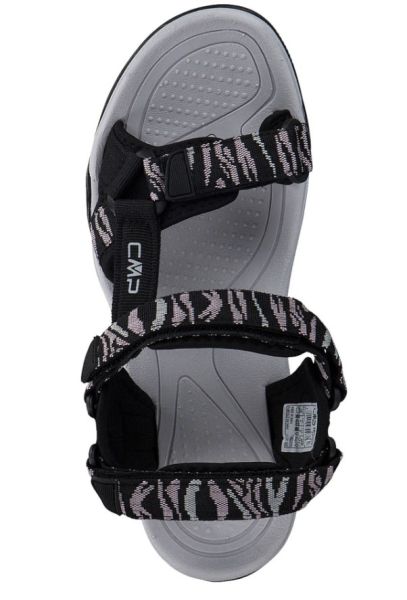 Купить сандалии cmp hamal wmn hiking nero-pale rose черный в Новосибирске